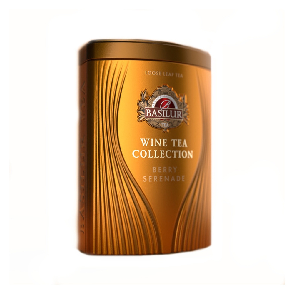 Nápoje - Čaj Basilur Wine Tea Berry Serenade dóza 75g