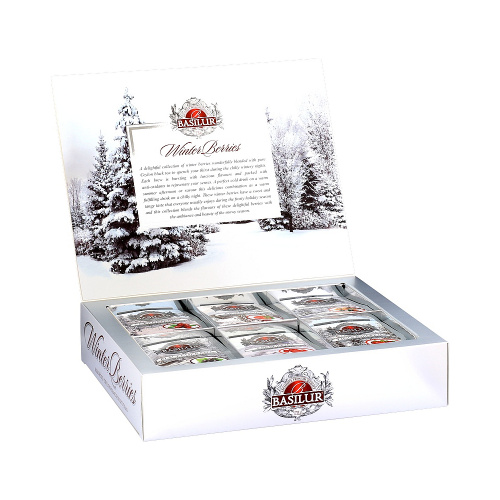 Nápoje - Čaj Basilur Winter Berries Assorted 60x2g