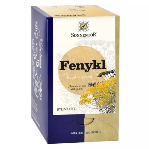 Nápoje - Čaj bylinný BIO Fenykl porcovaný 20g