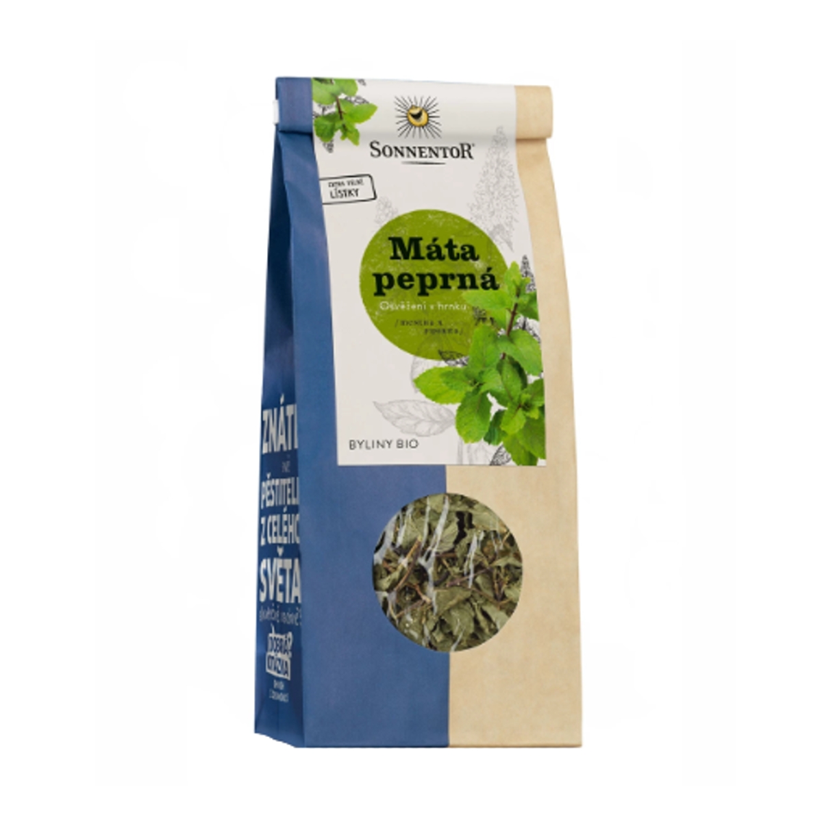 Nápoje - Čaj bylinný  BIO Máta peprná sypaný 50g