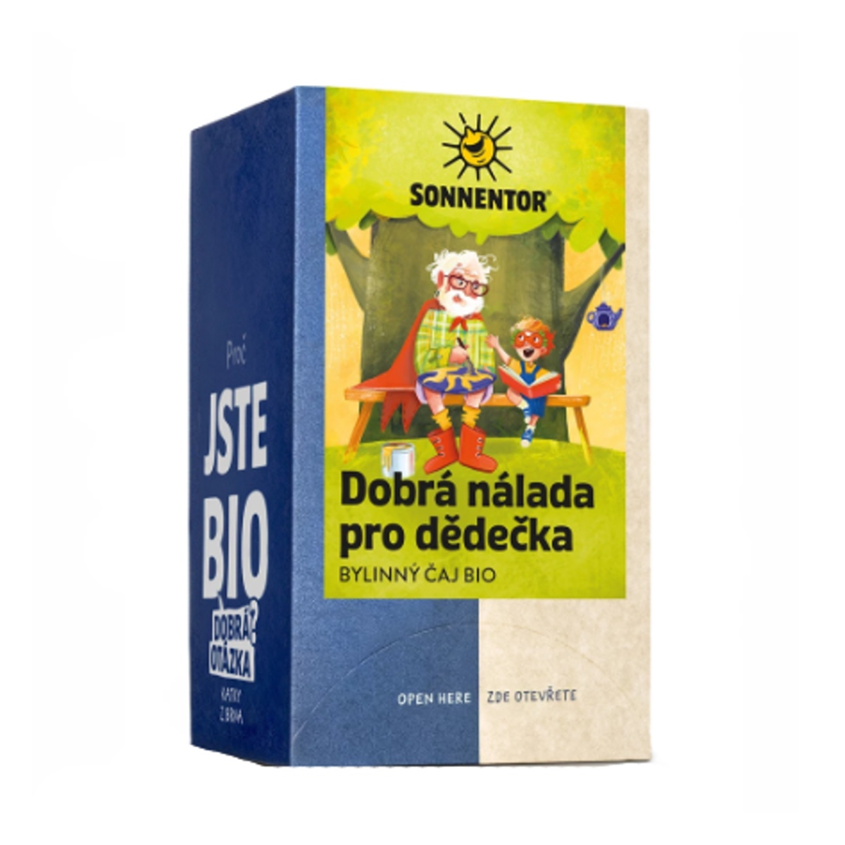 Nápoje - Čaj bylinný Dobrá nálada pro dědečka porcovaný porcovaný 18x1,5g Sonnentor