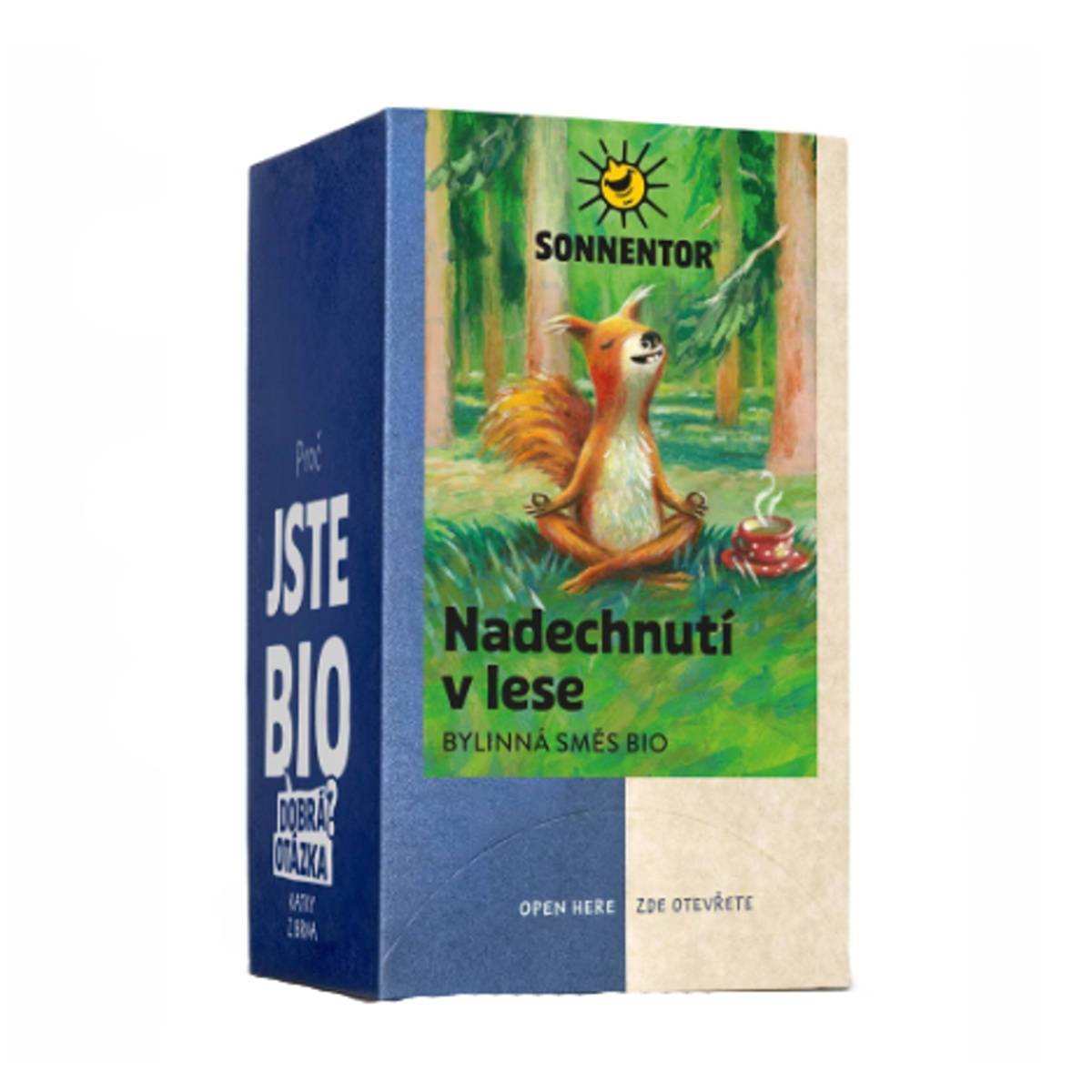 Nápoje - Čaj bylinný Nadechnutí v lese porcovaný 18x1,5g  Sonnentor
