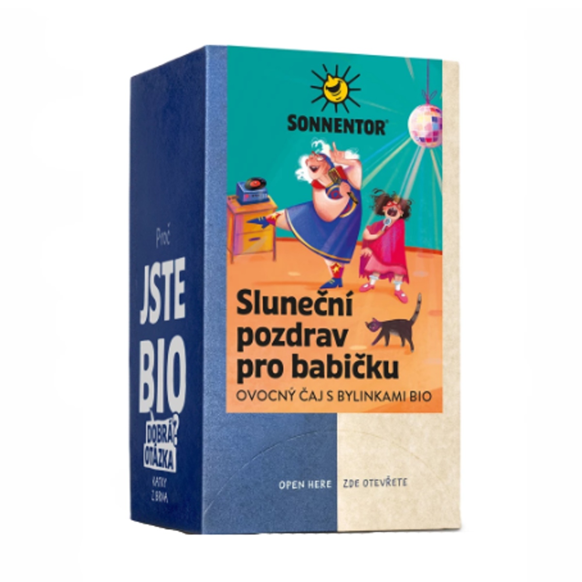 Nápoje - Čaj bylinný Slunečný pozdrav pro babičku porcovaný 18x2,5g Sonnentor