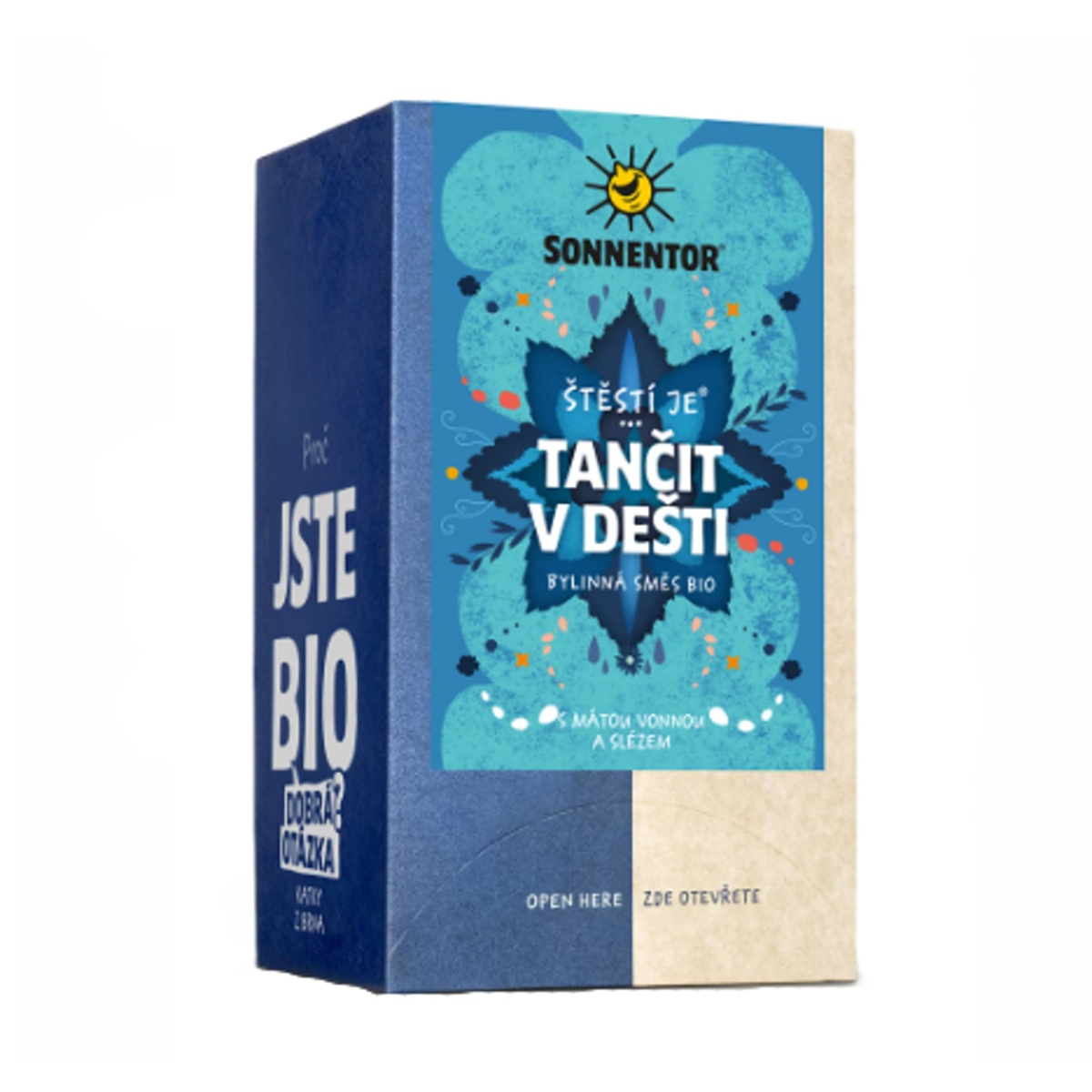 Nápoje - Čaj bylinný Tančit v dešti ŠTĚSTÍ JE porcovaný 18x1,5g Sonnentor