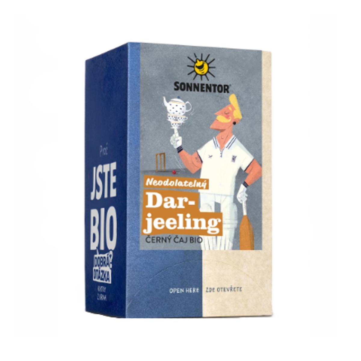 Nápoje - Čaj černý BIO Darjeeling porcovaný 18x1,5g Sonnentor