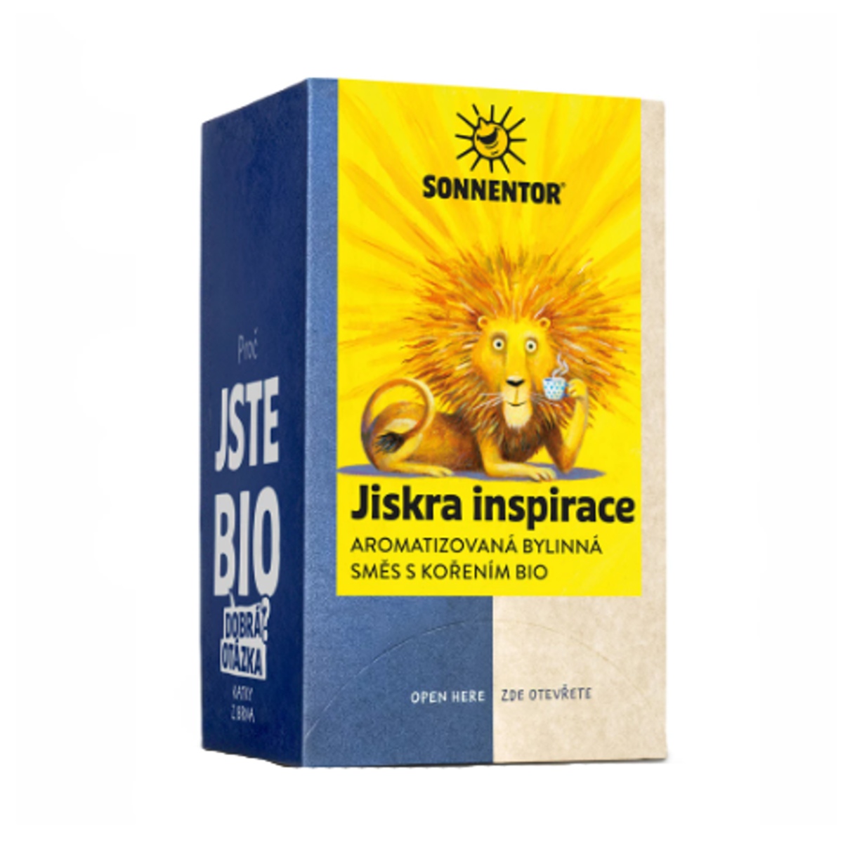 Nápoje - Čaj Jiskra inspirace - bylinný bio porcovaný  18x1,8g Sonnentor