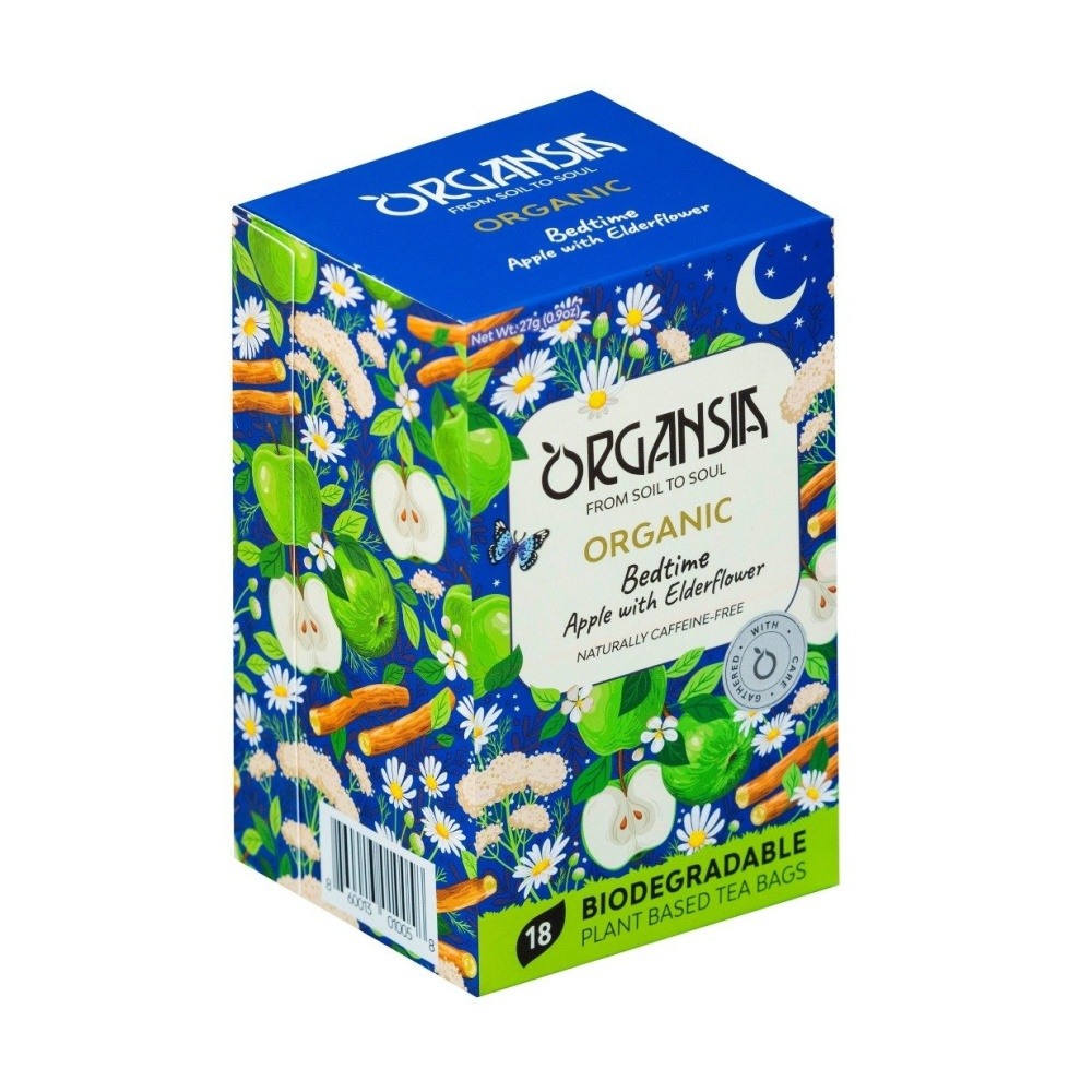 Nápoje - Čaj ORGANSIA BIO Bedtime Apple & Elderflower 18x1,8g