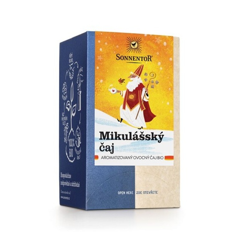 Nápoje - Čaj ovocný Mikulášský 18x2,8g Sonnentor