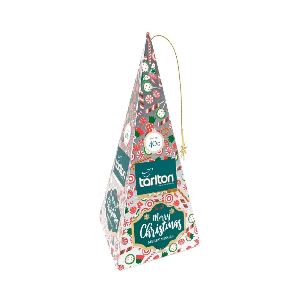 Nápoje - Čaj TARLTON Green Merry Christmas Merry Mingle 40g