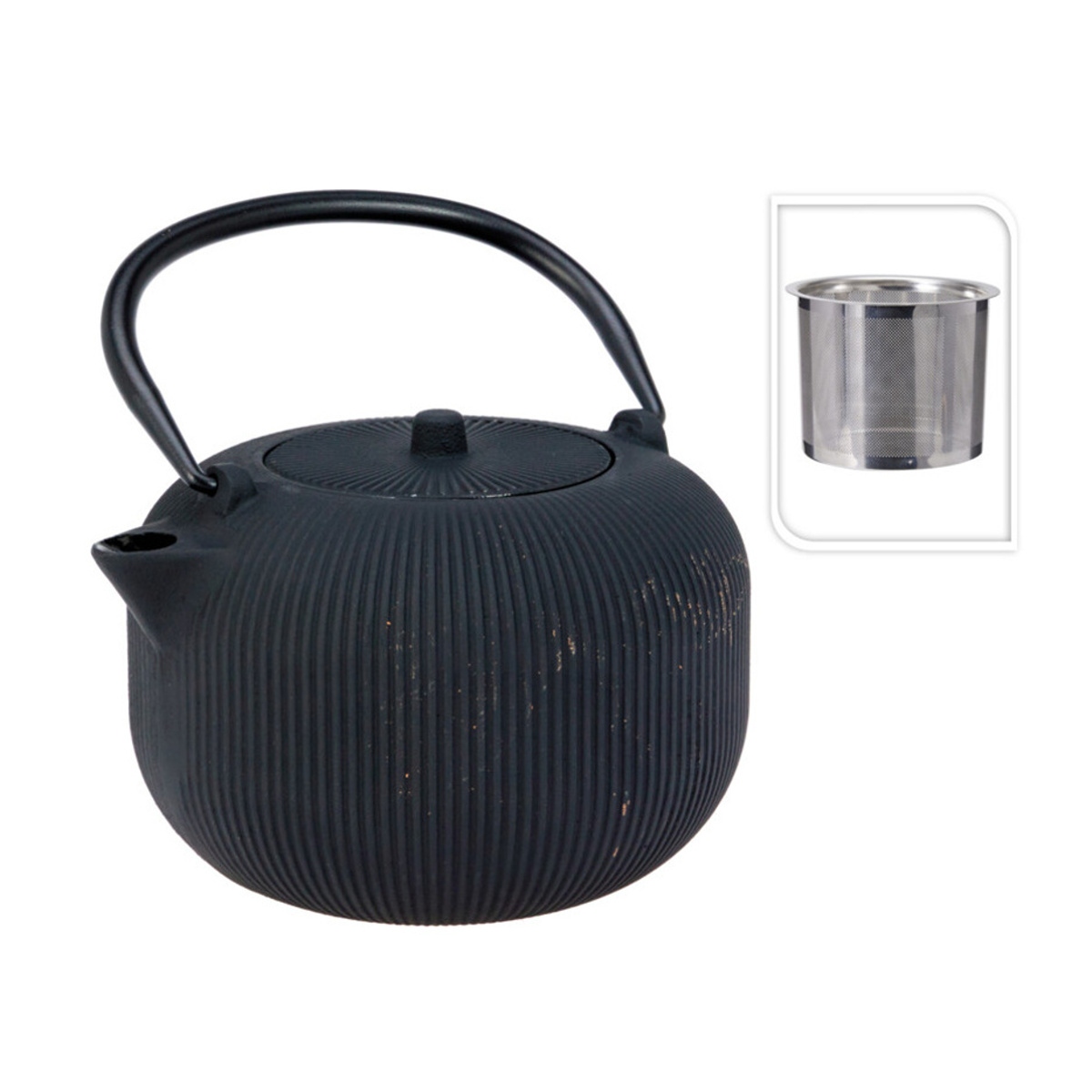 Čajové konvice - Čajová litinová konvice se sítkem 1 litr