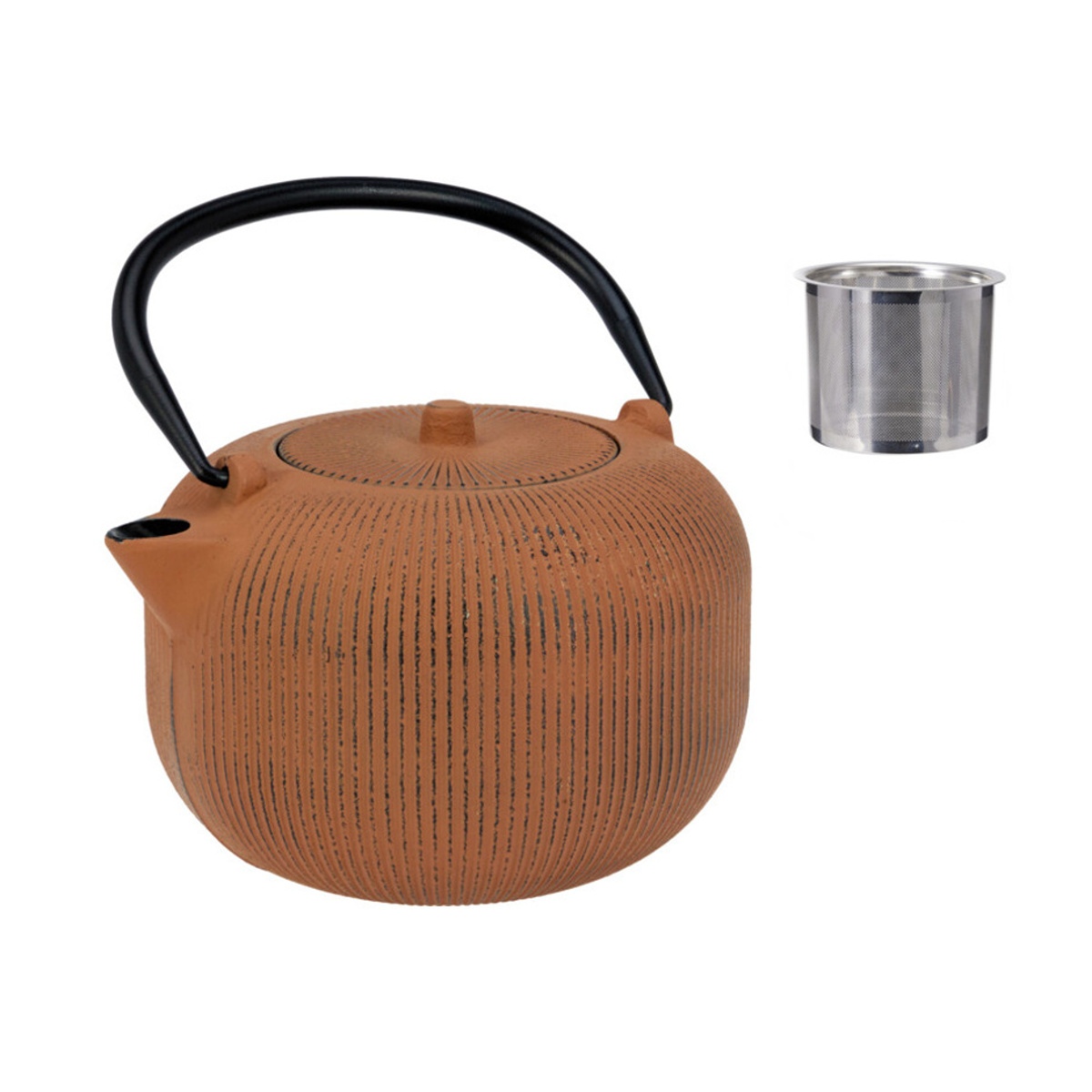 Čajové konvice - Čajová litinová konvice se sítkem 1 litr