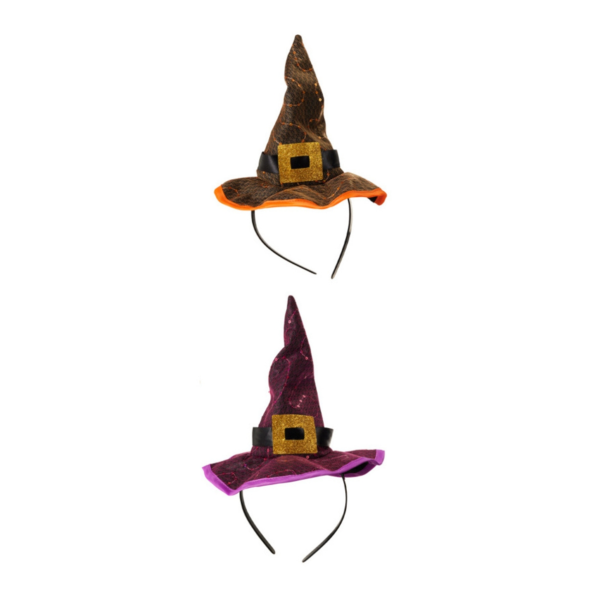 Halloween - Čelenka čarodějnický klobouk HALLOWEEN mix
