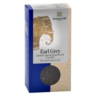 Nápoje - Černý čaj  Earl Grey BIO sypaný 90g Sonnentor