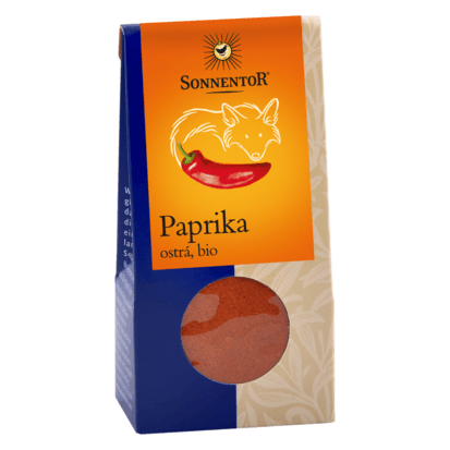 Koření - Červená ostrá paprika BIO 40g Sonnentor
