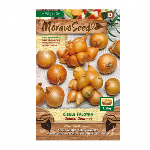 Osivo zeleniny - Cibule sazečka šalotka Golden Gourmet (MS) 250g