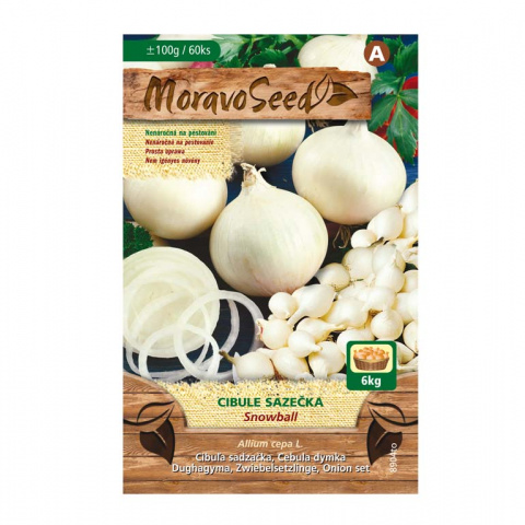 Osivo zeleniny - Cibule sazečka Snowball (MS) 100g