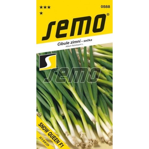 Osivo zeleniny - Cibule sečka Snow Queen F1 zimní