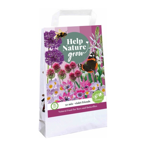 Cibuloviny - Cibuloviny směs Violets Friends 50ks taška