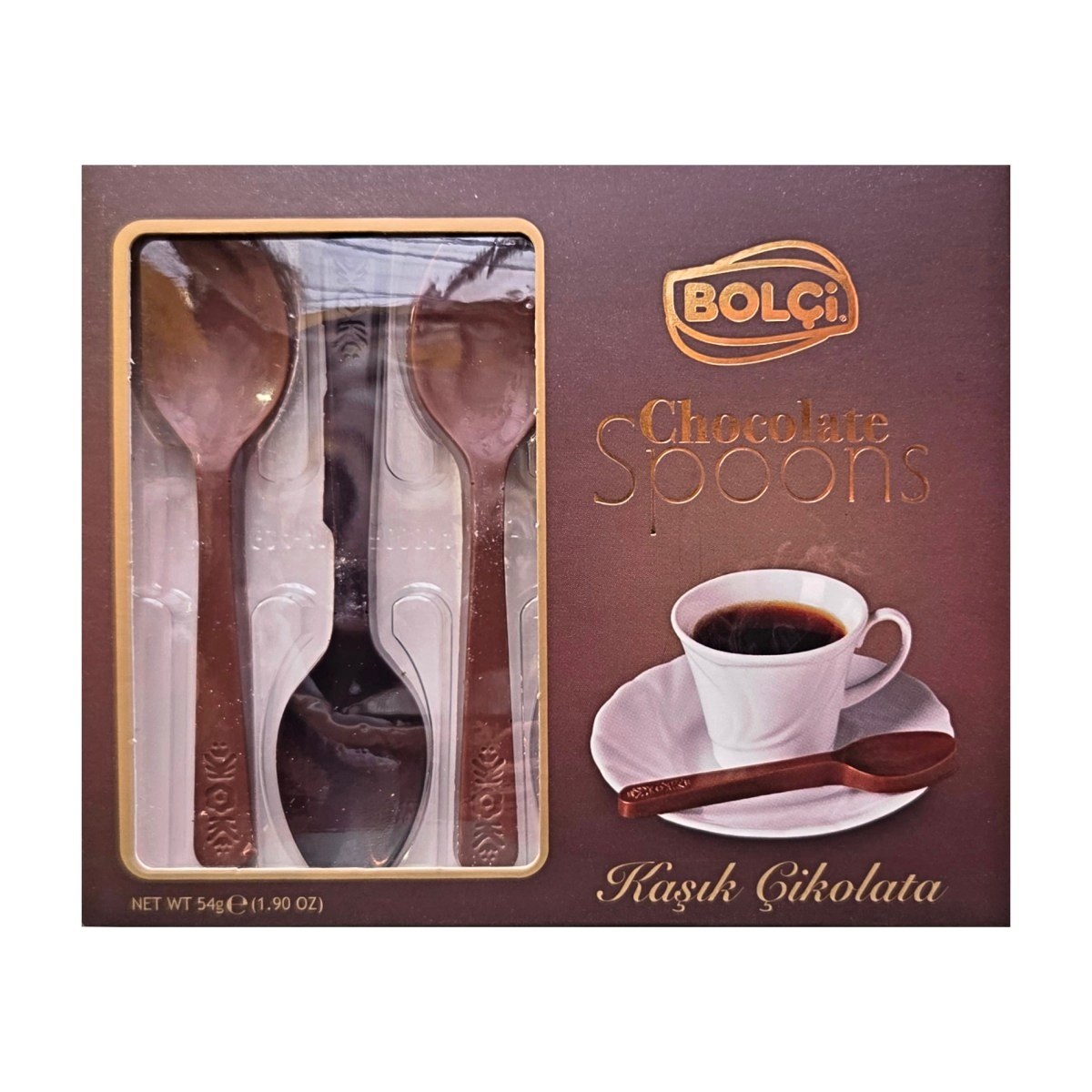 Čokoládové pochoutky - Čokoládové lžičky BOLCI mléčné a hořké 54g