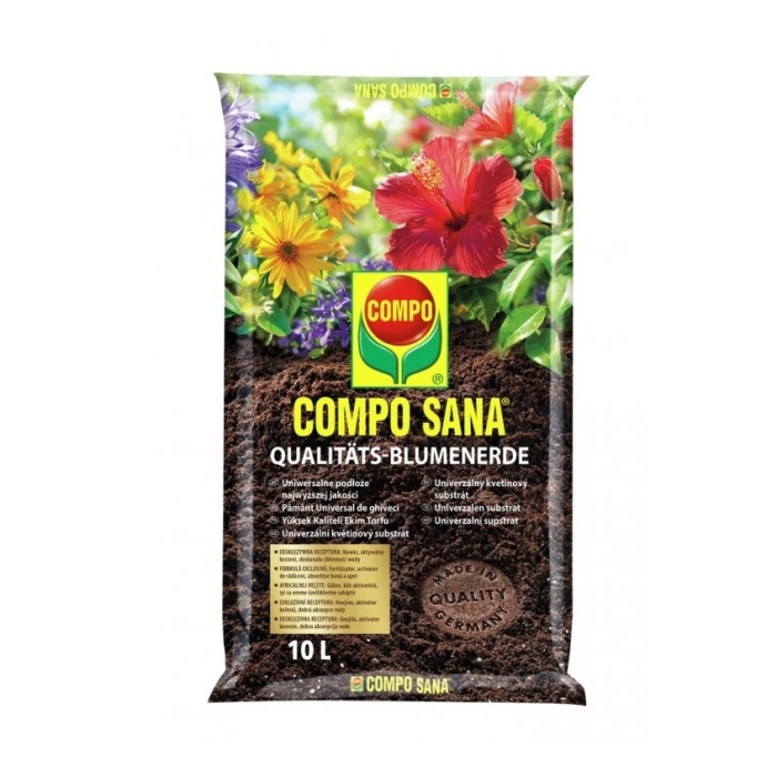Substráty a mulče - COMPO SANA® COMPLETE Substrát univiverzální květinový 10l