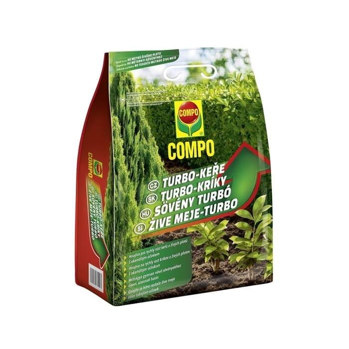 Hnojiva - COMPO TURBO hnojivo pro keře 4kg