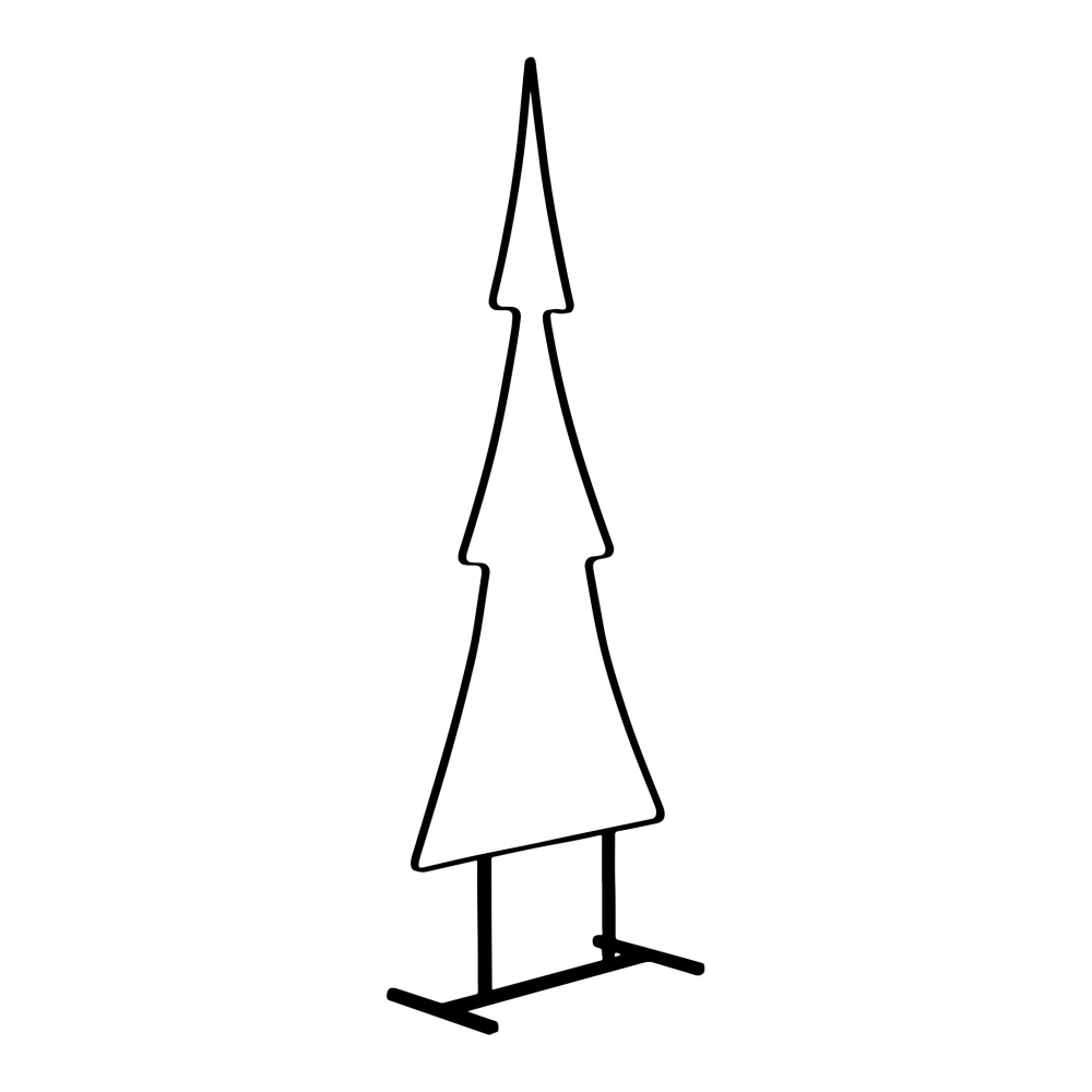 Dekorace - Dekorace smrk KAFUE kovový 180cm