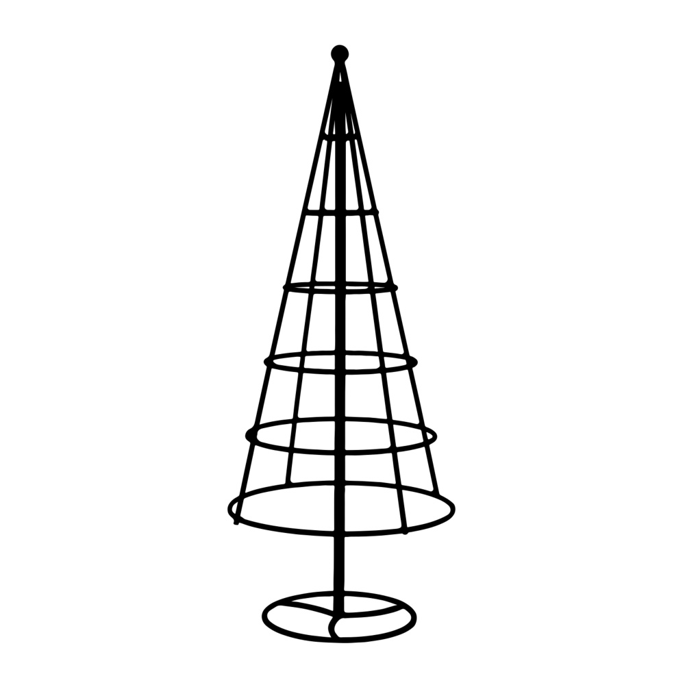 Dekorace strom GASCOYNE kovový 100/150cm-0