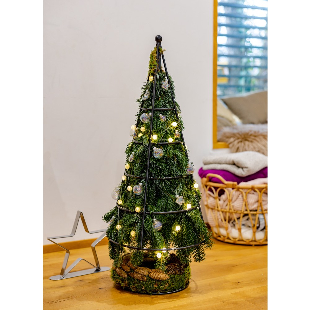 Dekorace strom GASCOYNE kovový 100/150cm-2