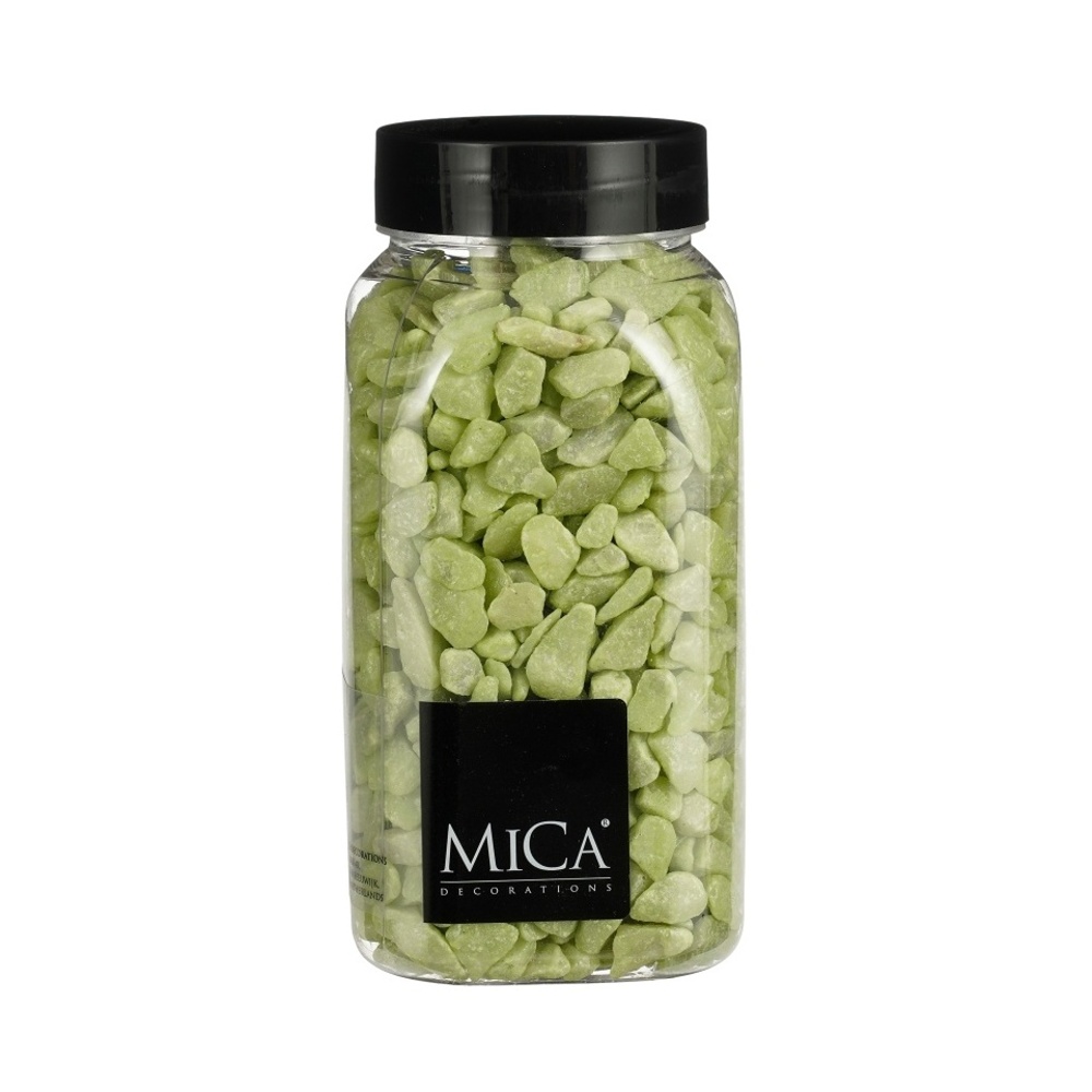 Dekorační kameny a písky - Dekorační drť zelená 650ml