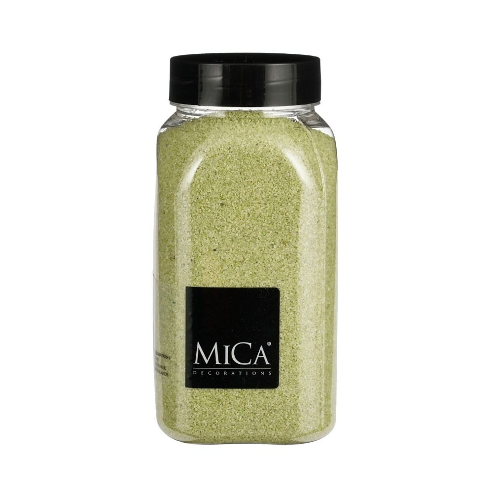 Dekorační kameny a písky - Dekorační písek sv.zelený 650ml