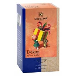 Nápoje - Děkuji - bylinný čaj BIO porcovaný 65g Sonnentor
