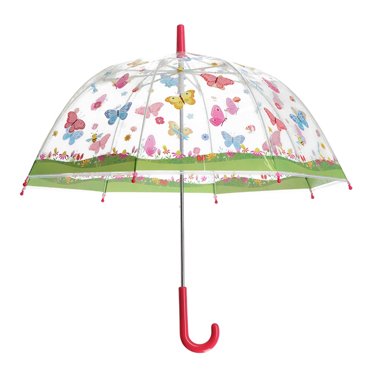 Designové doplňky - Dětský deštník s motýly 70,5cm