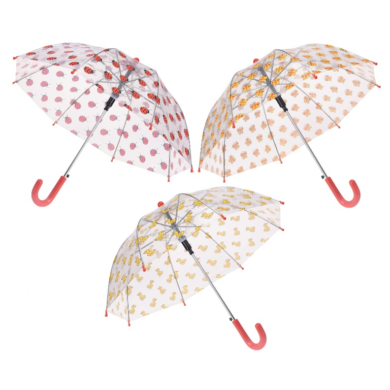 Dětské zboží - Dětský deštník se zvířecím potiskem mix