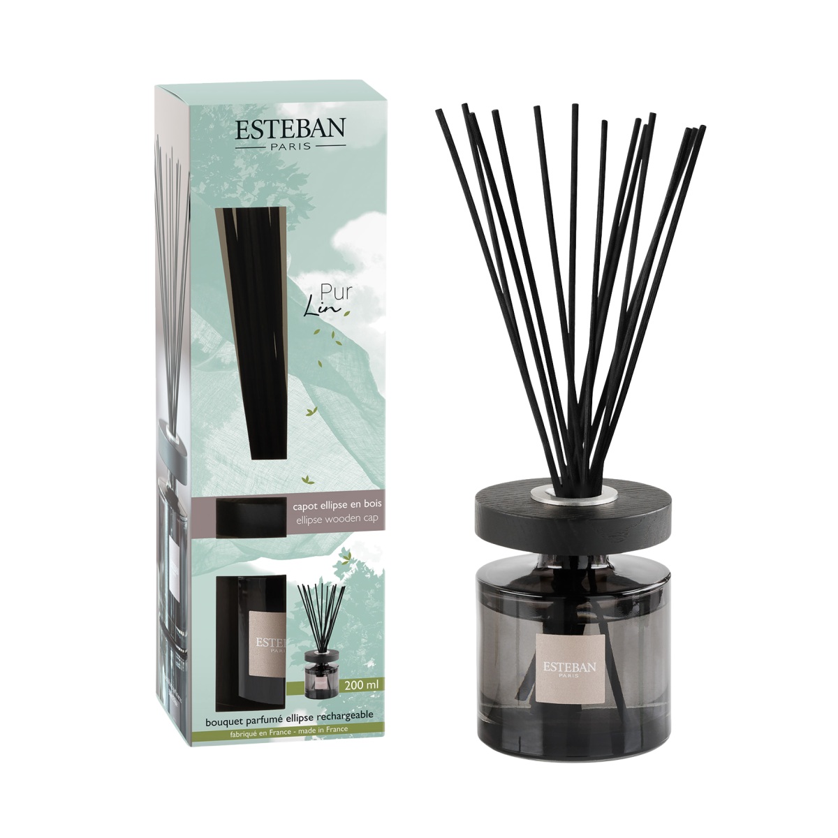Difuzéry - Difuzér stébla ESTEBAN CLASSIC Pur Lin 200ml