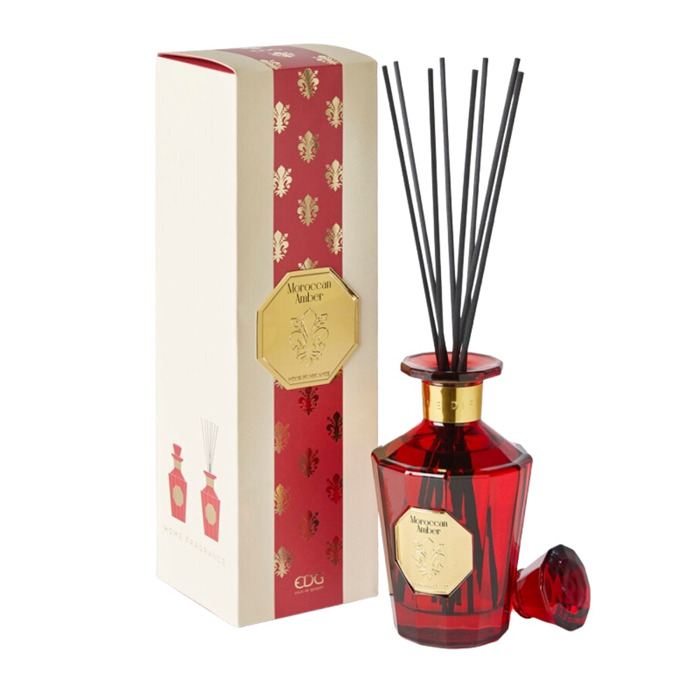 Difuzéry - Difuzér stébla GOLDLILY Moroccan Amber 500ml