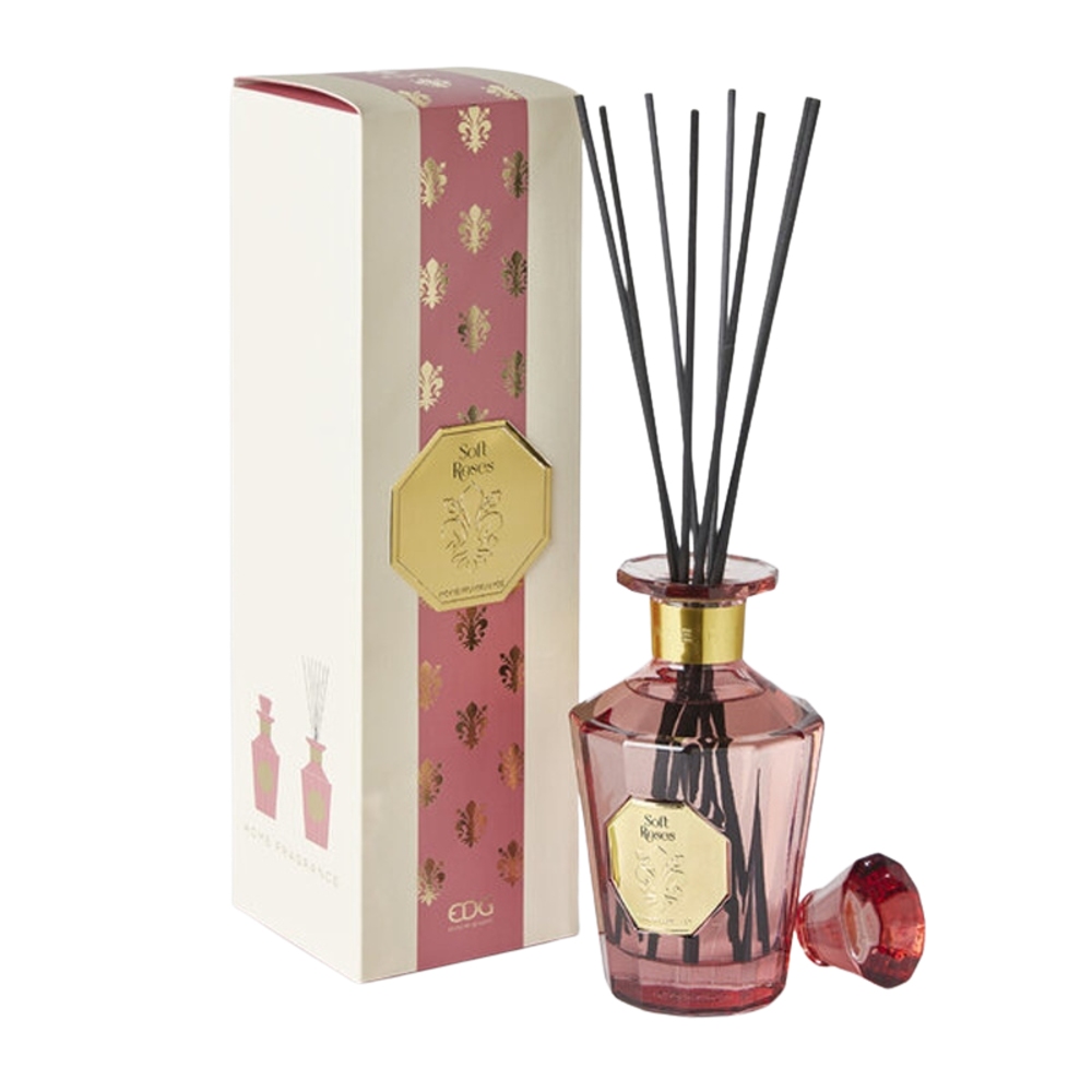 Difuzéry - Difuzér stébla GOLDLILY Soft Roses 500ml