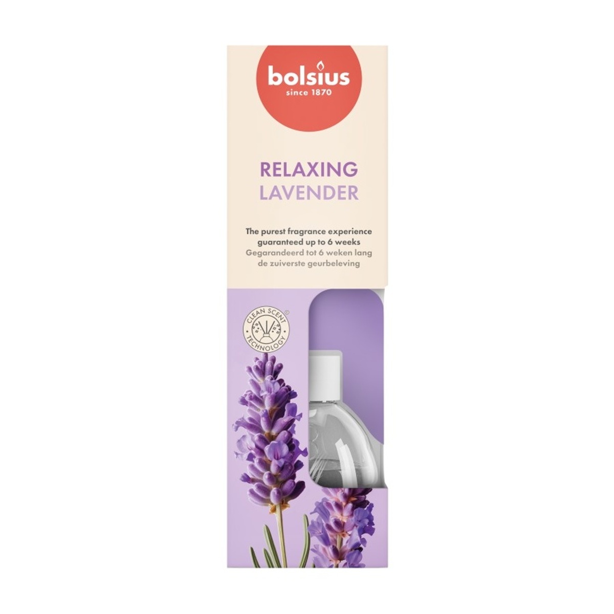 Difuzéry Bolsius - Difuzér stébla TRUE SCENTS BOLSIUS Lavender 60ml