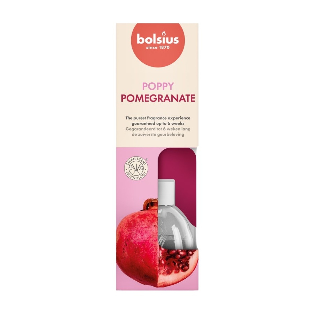 Difuzéry Bolsius - Difuzér stébla TRUE SCENTS BOLSIUS Pomegranate 60ml