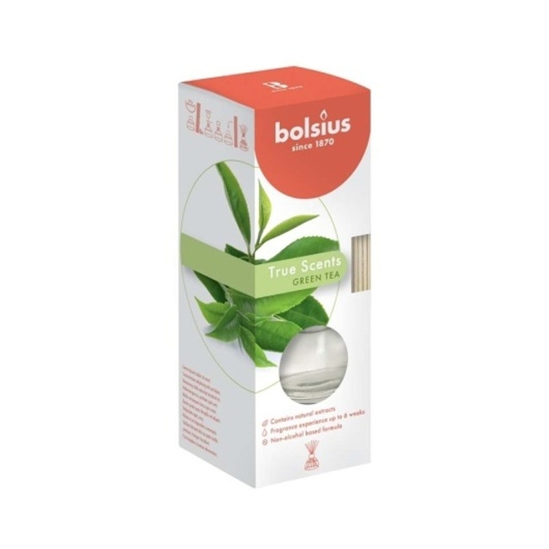 Difuzéry Bolsius - Difuzér vonný BOLSIUS Green Tea 45ml