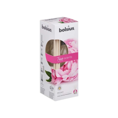 Difuzéry Bolsius - Difuzér vonný BOLSIUS Pivoňka 45ml