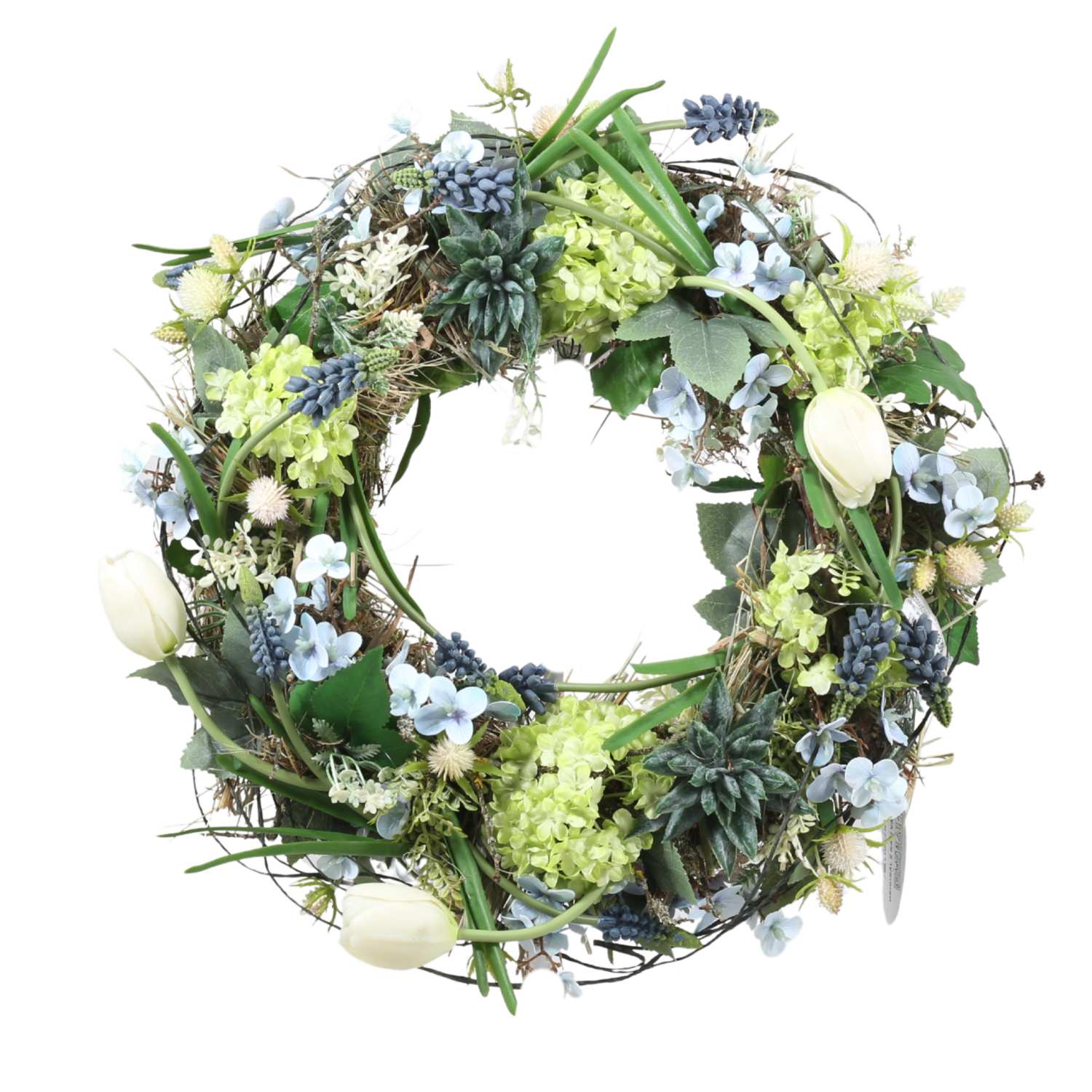 Od našich floristek - Divoká zahrada aranžovaný věnec 35cm