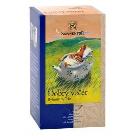 Nápoje - Dobrý večer - bylinný čaj BIO porcovaný 27g Sonnentor