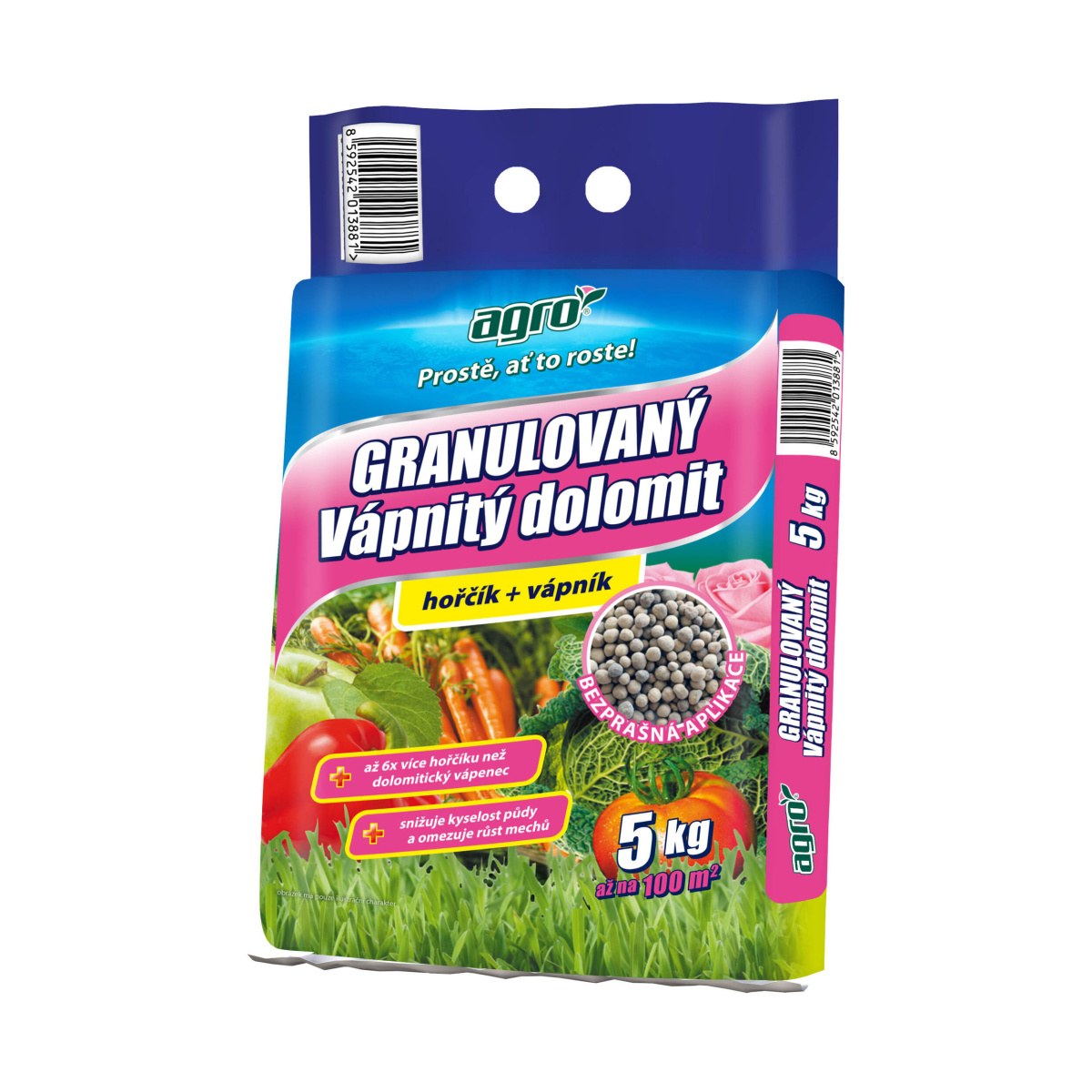 Granulovaná hnojiva - Dolomit vápnitý granulovaný 5kg