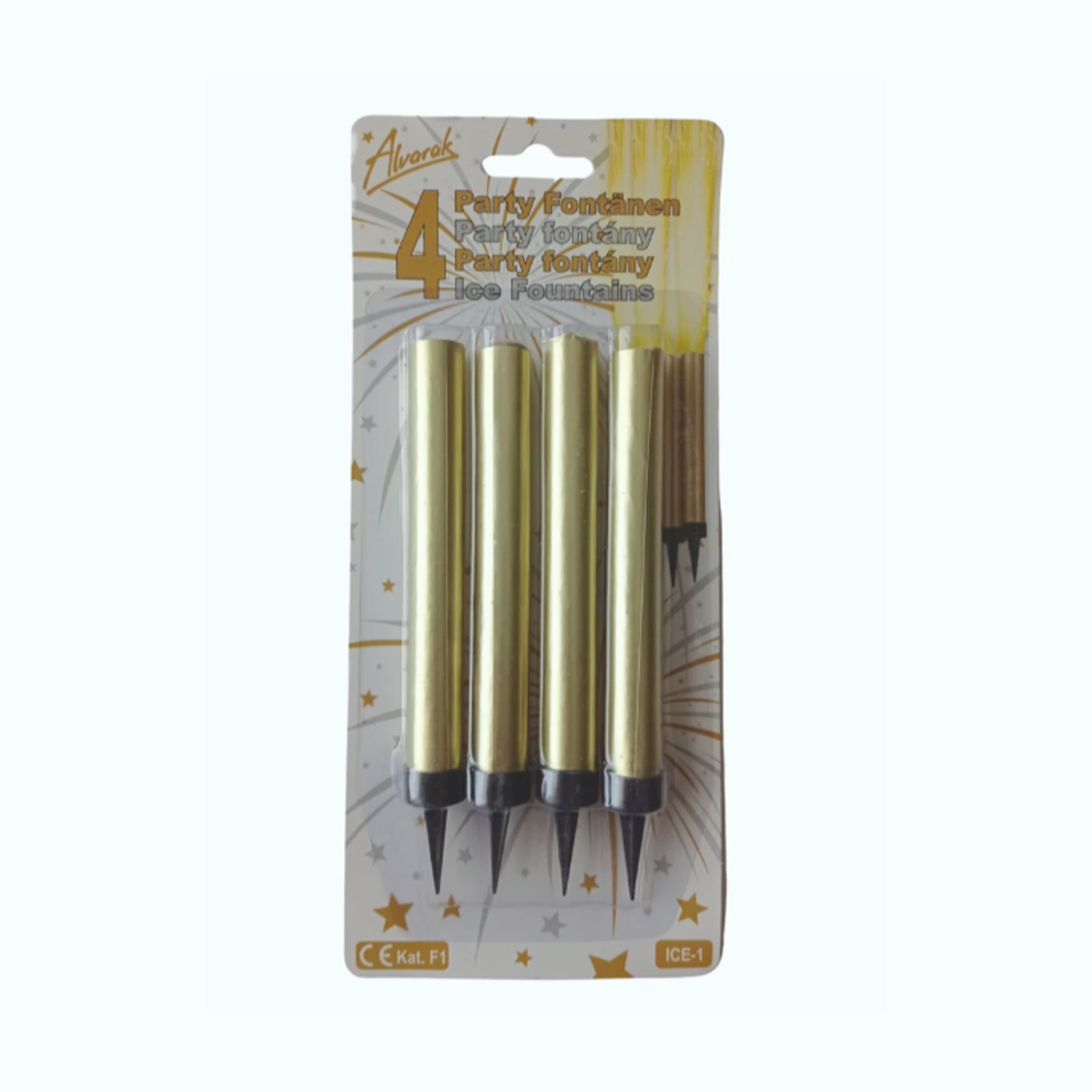 Dětské zboží - Dortová ledová fontána 45 sekund 4ks