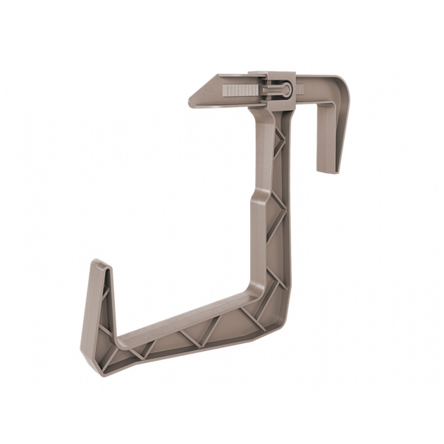 Držáky a háky na truhlíky - Držák/Hák na truhlík SAHARA plast taupe