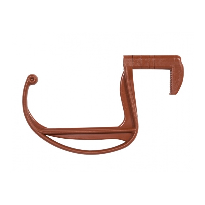 Držáky a háky na truhlíky - Držák/hák na truhlík TORENIE plast terakota 1ks