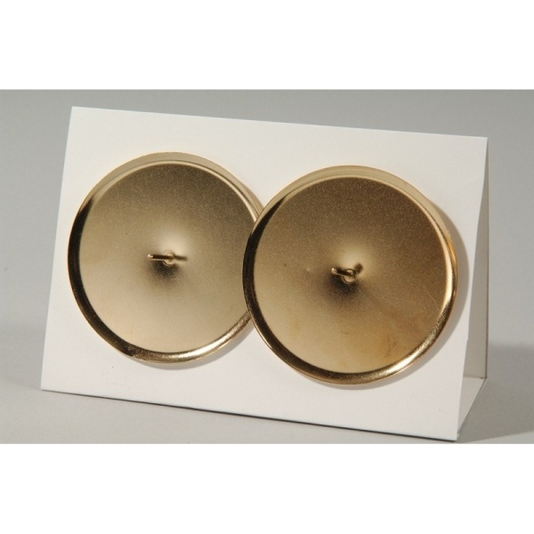 Držák na svíčku d10cm 4ks zlatý