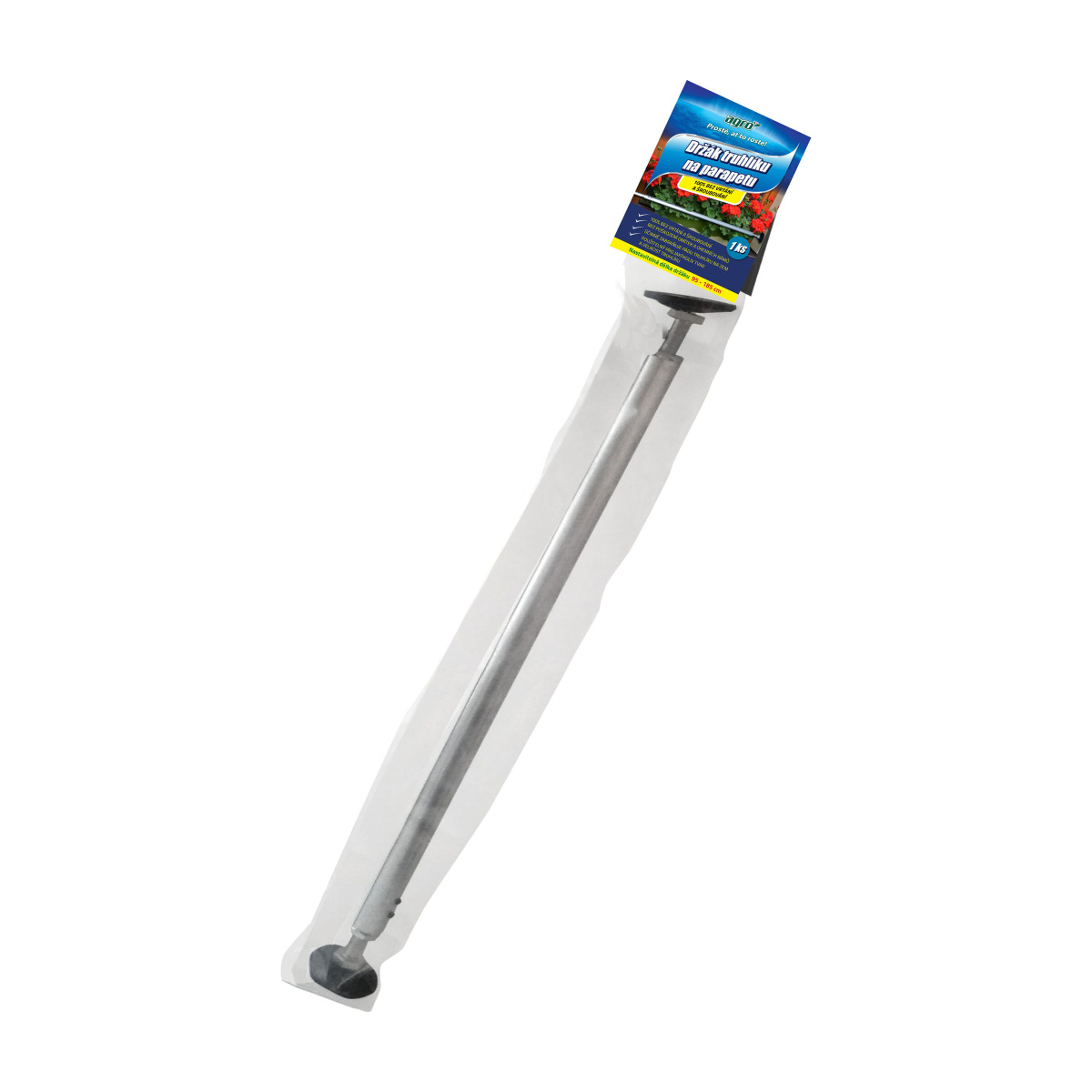 Držáky a háky na truhlíky - Držák okenní na truhlík 95-185cm