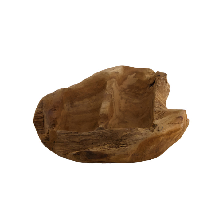 Stojany na víno - Držák teakový na 1 lahev 30cm