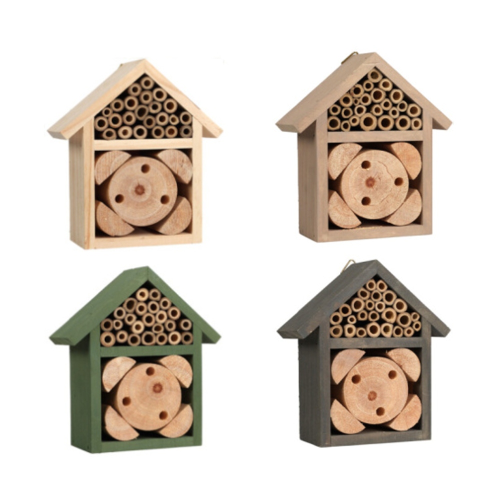 Krmítka, budky, domečky - Dům/hotel pro hmyz dřevěný mix 15cm